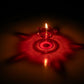 3D Reflective Shadow Colourful Diya For Diwali Decoration