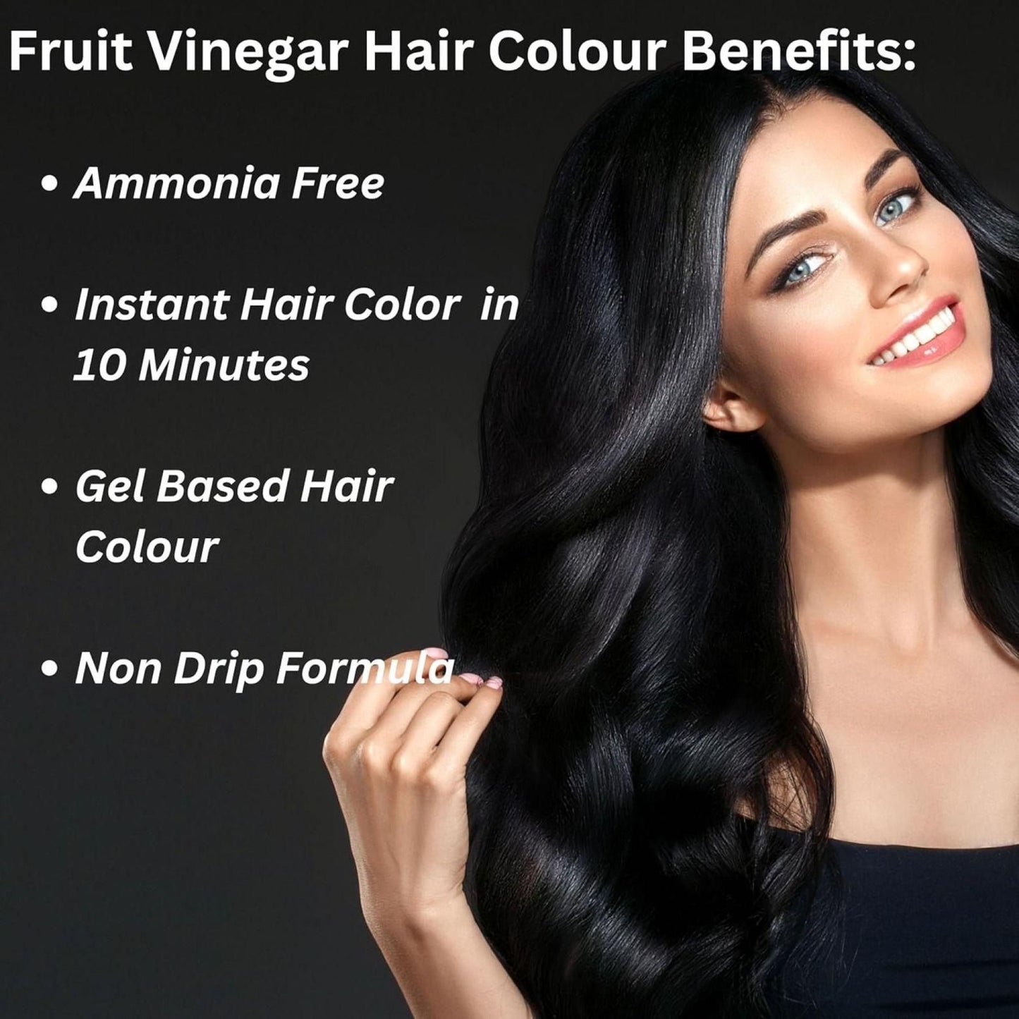 Fruit Vinegar Gel Based Hair Color - BUY 1 GET 1 FREE😍