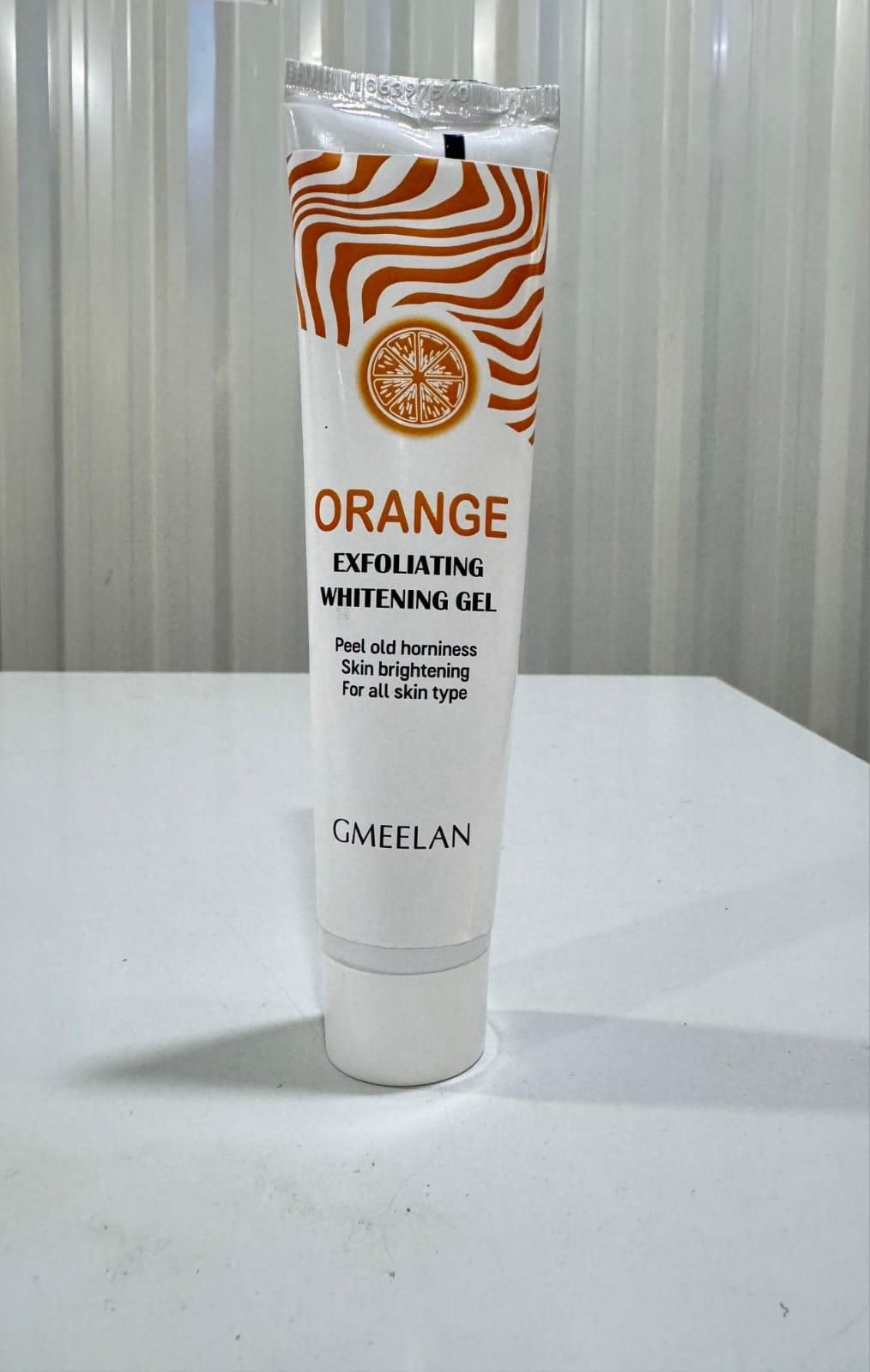 GMEELAN ORANGE EXFOLIATING GEL AND LAZY CREAM [IMPORTED FROM SOUTH KOREA 🇰🇷 ]