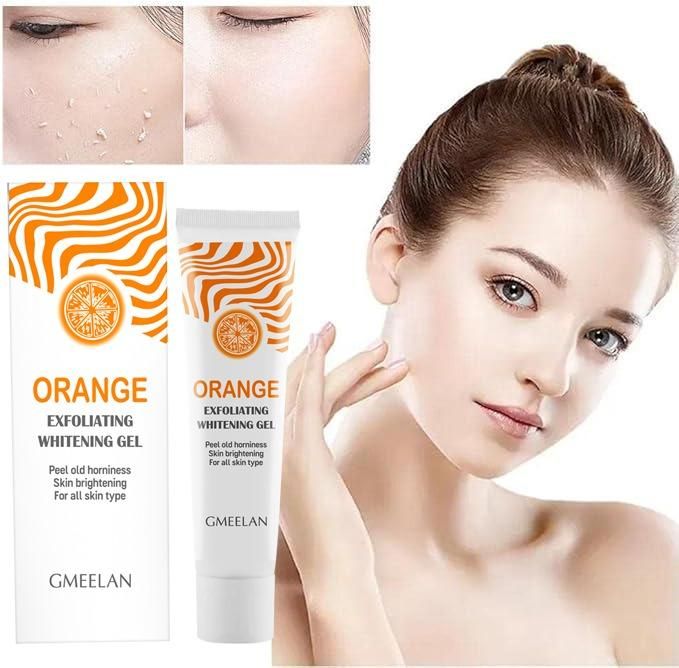 GMEELAN ORANGE EXFOLIATING GEL AND LAZY CREAM [IMPORTED FROM SOUTH KOREA 🇰🇷 ]