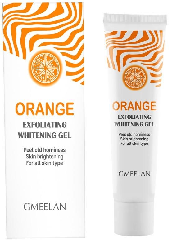 GMEELAN ORANGE EXFOLIATING GEL AND LAZY CREAM [IMPORTED FROM SOUTH KOREA 🇰🇷 ]