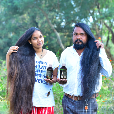 ORIGINAL ADIVASI NEELGIRI HERBAL HAIR OIL - DIRECTLY FROM KARNATAKA MYSORE (BUY 1 GET 1 FREE)