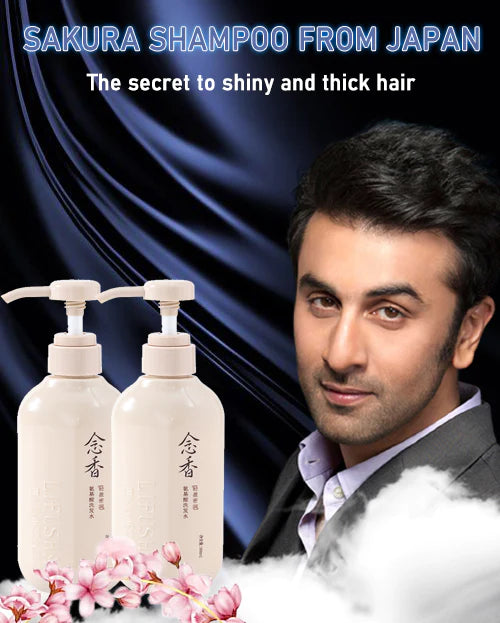 Sakura hair growth shampoo Thick and Smooth Hair 🔥(Buy 1 Get 1 Free ) 🔥