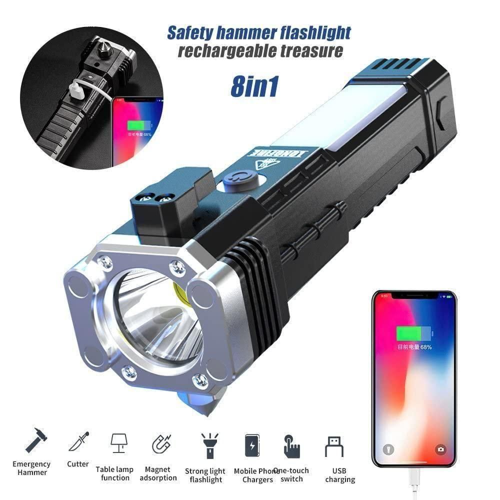 🔥FLAT 50% OFF🔥 Portable Rechargeable Torch LED Flashlight