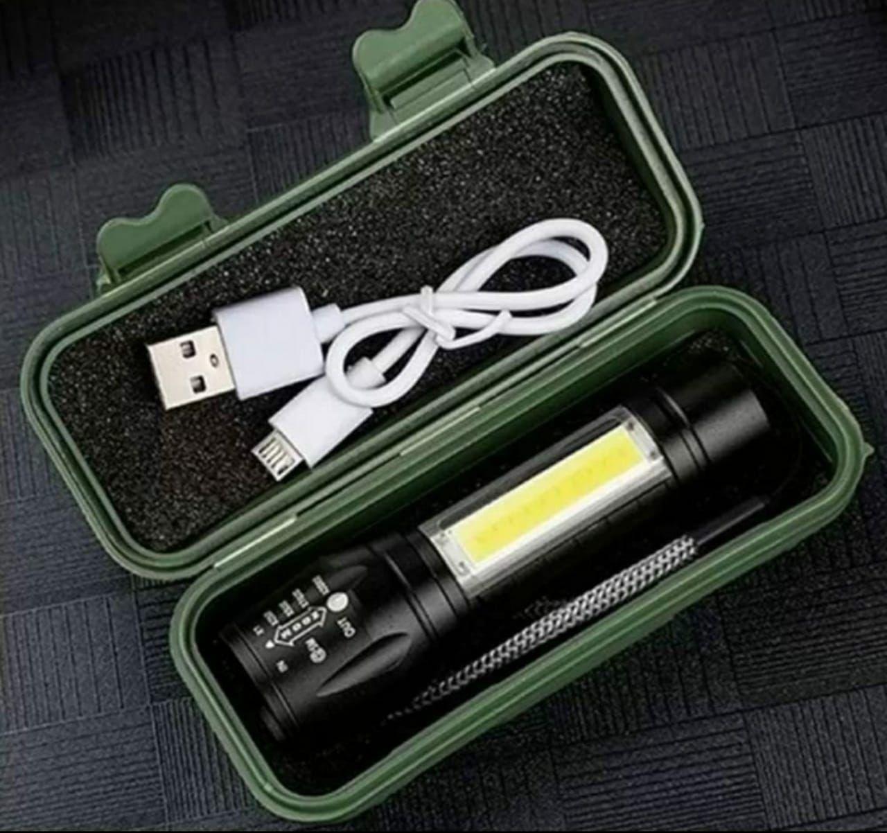 Mini Rechargeable High😍 Quality LED Flashlight -✨ Flat 50% Off😍