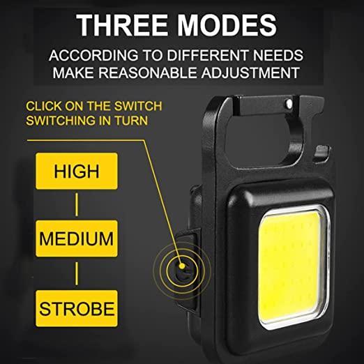 ✨Multifunctional Rechargeable Keychain Emergency Light✨-FLAT 50% OFF✅