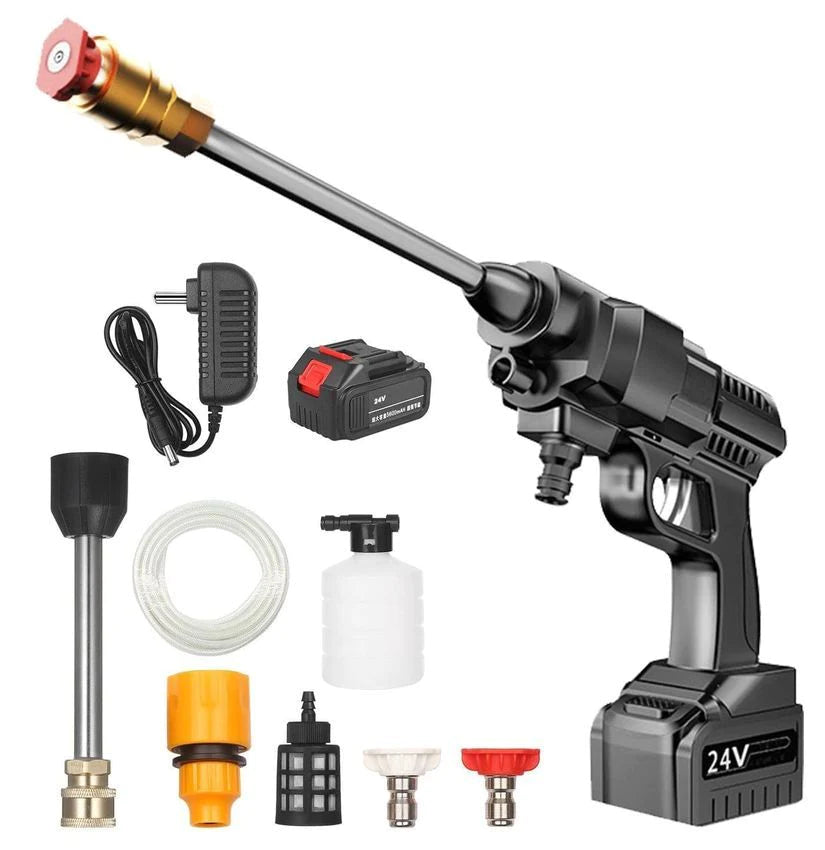 😍High Pressure Water Spray Gun for Car Wash Bike Washing Cleaning😍- Flat 50% Off