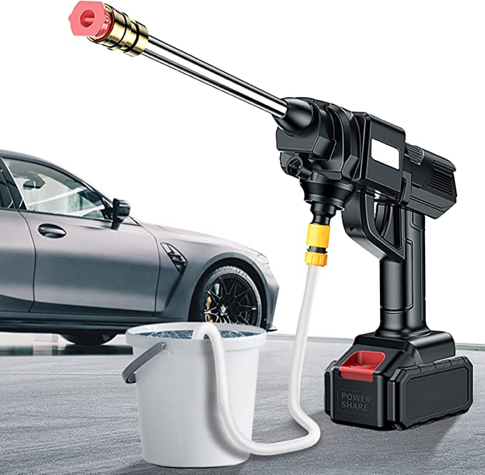 😍High Pressure Water Spray Gun for Car Wash Bike Washing Cleaning😍- Flat 50% Off